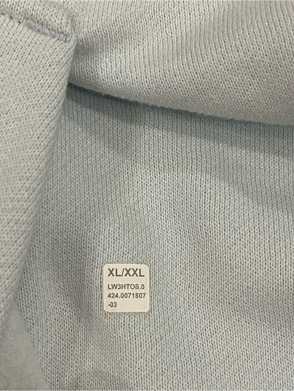 Lululemon Sea Mist Scuba Oversized Half-Zip Hoodie Size XL/XXL - Picture 4 of 7
